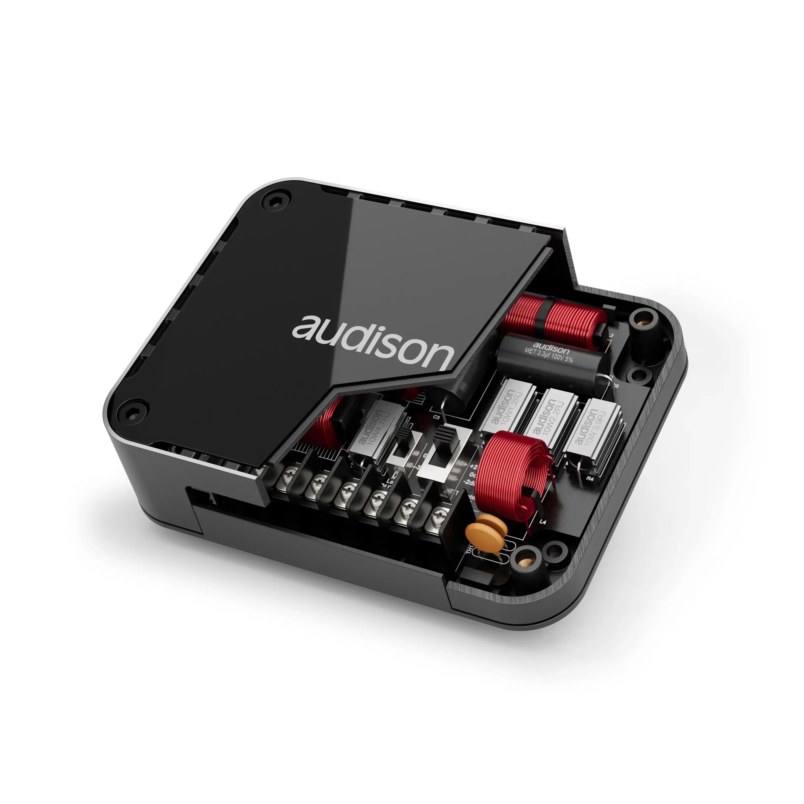 AUDISON AVCX 3P - Three Way Passive Crossover (Woofer / Midrange / Tweeter – 12dB/Oct.)