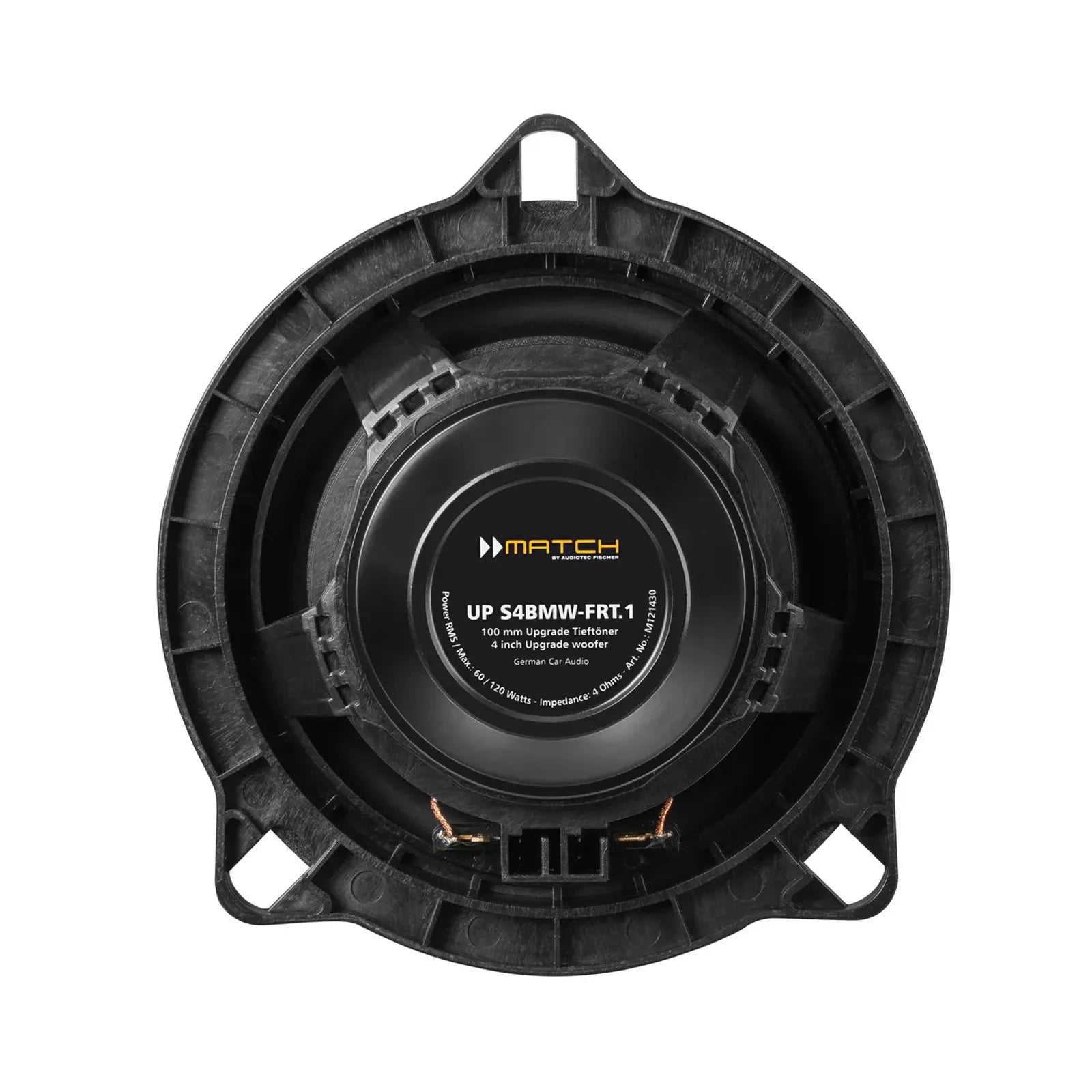 MATCH UP C42BMW-FRT.1 - 4" 2-Way PnP Compo Speaker Set, BMW & MINI Type 1 | 4Ω