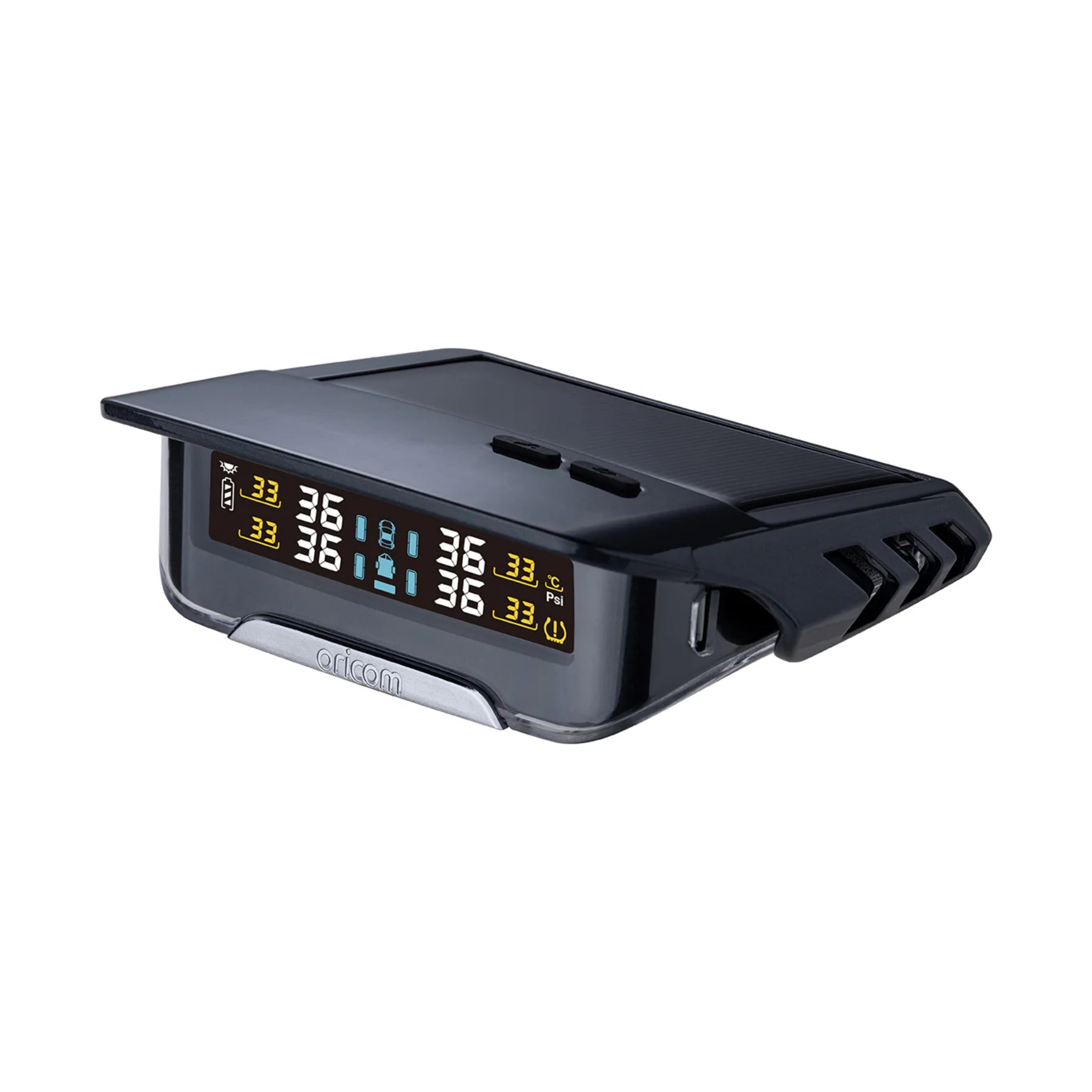 Oricom TPMS10-6E Tyre Pressure Monitoring System with 6 External Sensors and App Functionality