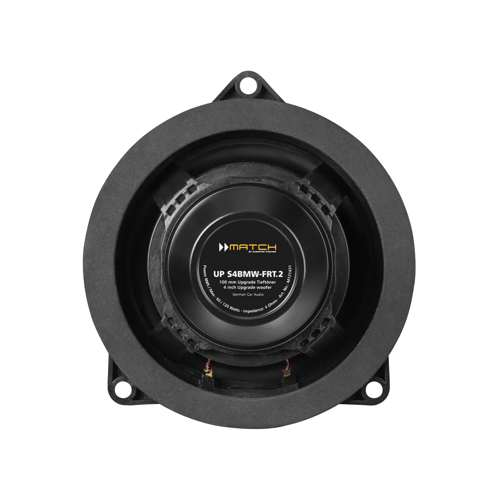 MATCH UP C42BMW-FRT.2 - 4" 2-Way PnP Compo Speaker Set, BMW & MINI Type 2 | 4Ω
