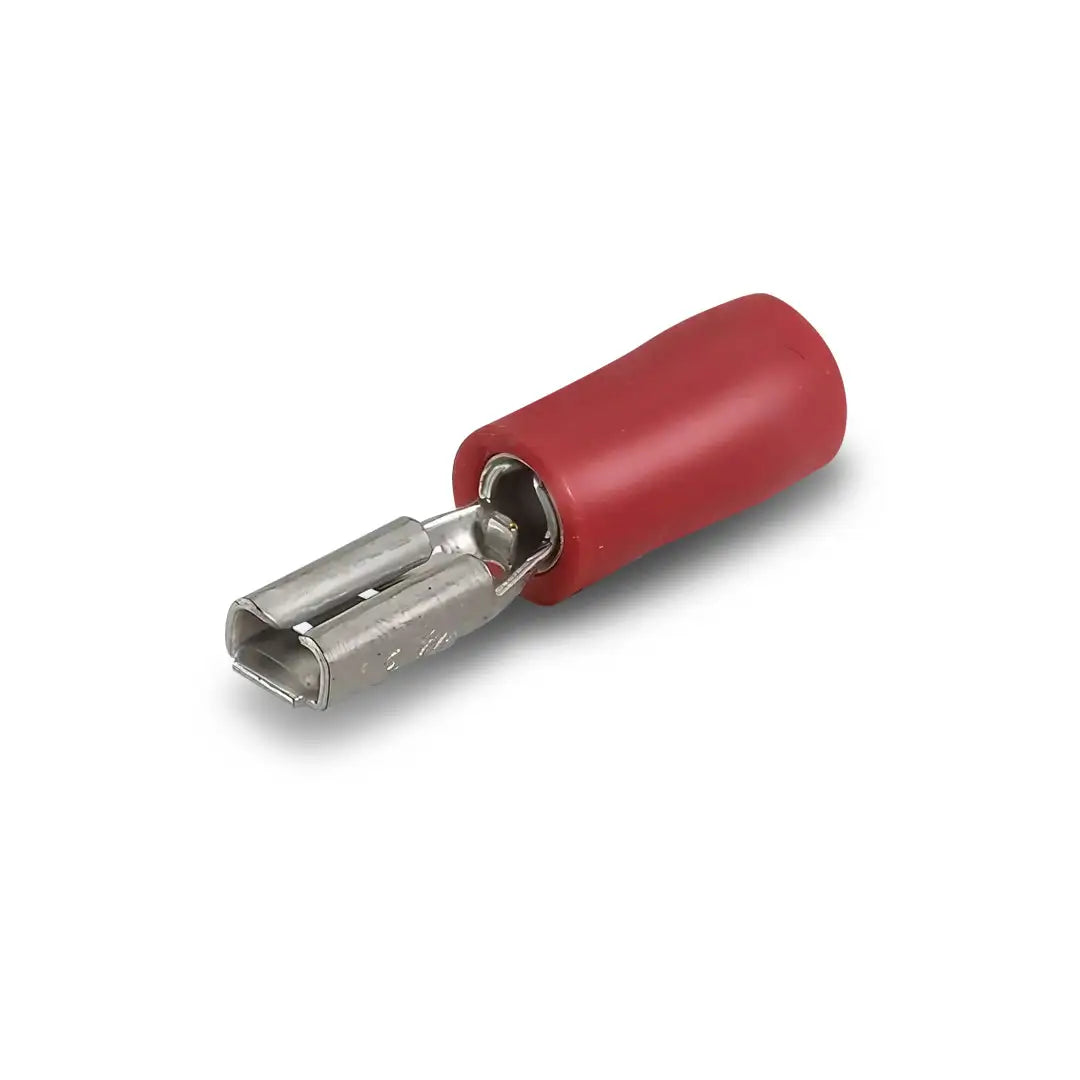 Narva 56033BL | 3mm Terminal Blade | Female Crimp Red Insulated - 18 Pce