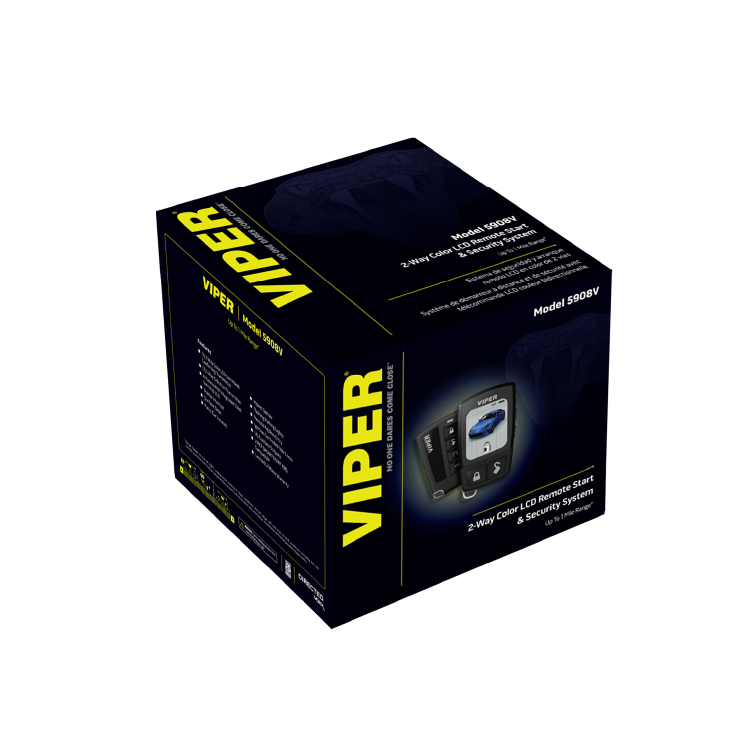 VIPER 5908V | Color LCD 2-Way Remote Start Security System