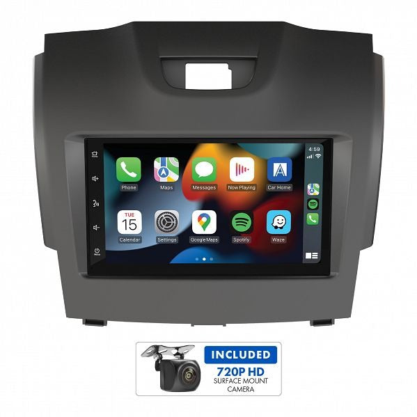 Aerpro AM8063GC 7" Multimedia Receiver Suit Holden Colorado & Colorado 7 2014 - 2016 (Grey)