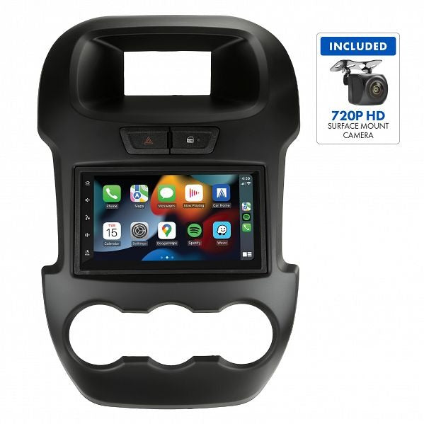 Aerpro AM8083KC 7" Multimedia Receiver Suit Ford Ranger PX 2012 - 2015 (Black)