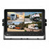 Aerpro AVM7Q 7" Heavy-Duty AHD Quad View Monitor With DVR