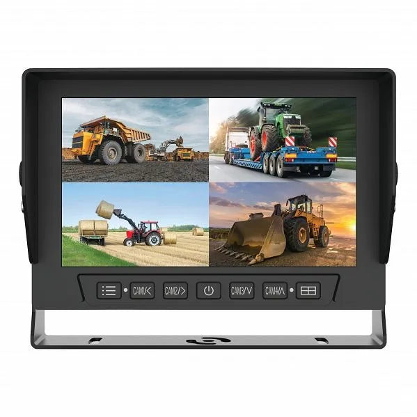 Aerpro AVM7E 7" Weatherproof Heavy-Duty AHD Quad View Monitor