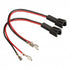 Aerpro APS67 Speaker Plug Adaptors Suit Tesla Model S/3/X/Y & Audi (4" Midrange/Tweeter)