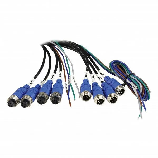 Aerpro AVECM74 7M Heavy-Duty 4 Pin Quad Camera Extension Cable