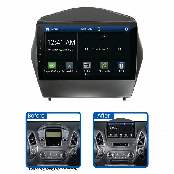 Aerpro AMAHY21 9" Multimedia Receiver Suit Hyundai iX35 Series 2 2013 - 2015