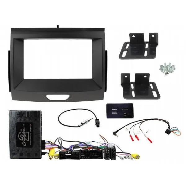Aerpro FP9129CT Double DIN Black Install Kit Suit Ford Ranger PX2 & PX3 (8