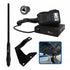 Aerpro APJPCBH1 Hideaway 5W UHF CB Kit Jeep Grand Cherokee WK
