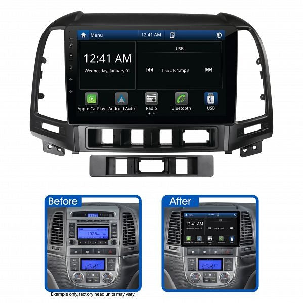 Aerpro AMAHY5 9" Multimedia Receiver Suit Hyundai Santa Fe 2009 - 2012