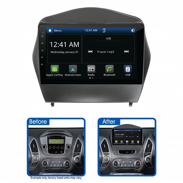 Aerpro AMAHY9 9" Multimedia Receiver Suit Hyundai iX35 2009 - 2013