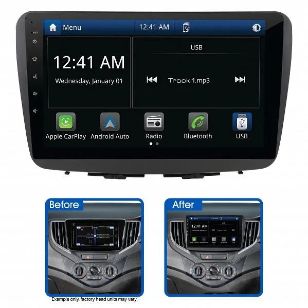Aerpro AMASZ8 9" Multimedia Receiver Suit Suzuki Baleno 2016 - 2022