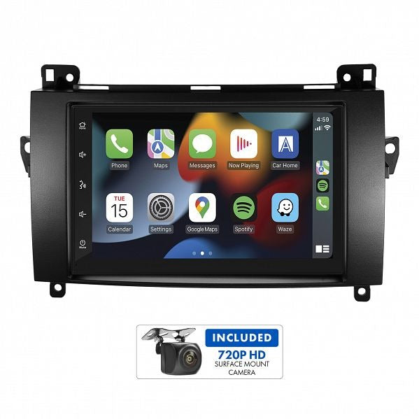 Aerpro AM9292K 7" Multimedia Receiver Suit Mercedes A/B Class, Vito & Viano