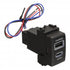 Aerpro APUSBNS4 | USB-C Pass-Through & USB Charge Socket | Suit Nissan Various Models (21mm x 36mm)