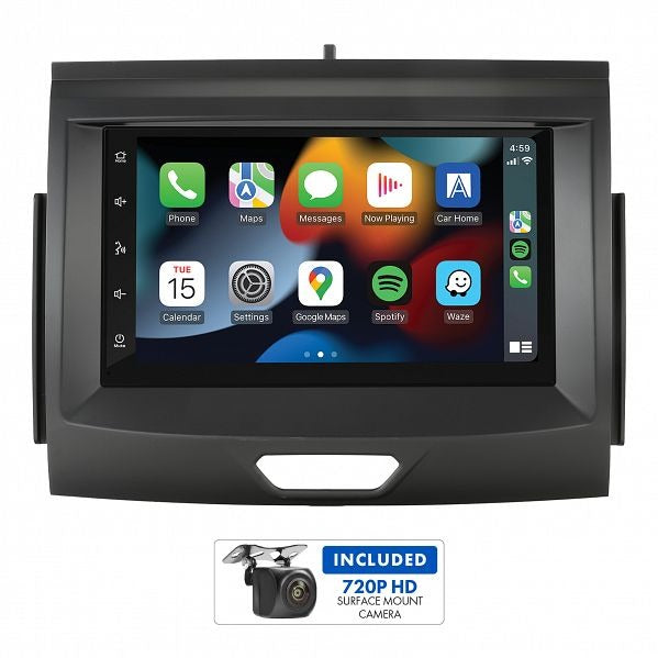 Aerpro AM9129CT 7" Multimedia Receiver Suit Ford Everest UA MKII & Ranger PX MKII/MKIII