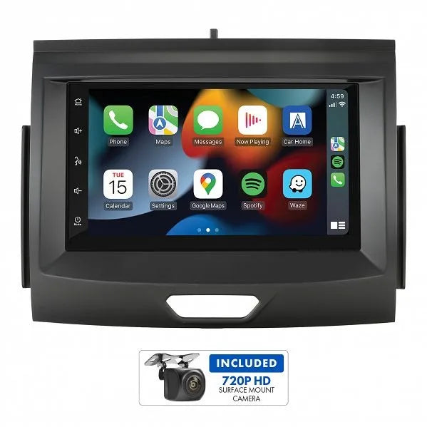 Aerpro AM9129CT 7" Multimedia Receiver Suit Ford Everest UA MKII & Ranger PX MKII/MKIII