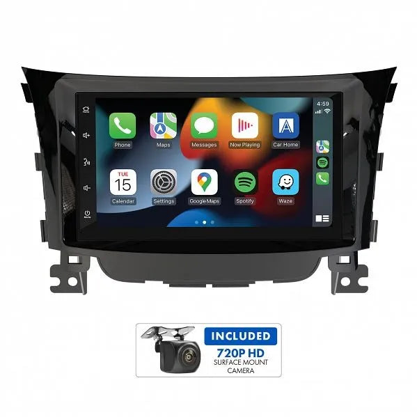 Aerpro AM8343K Hyundai i30 GD 2012-2017 Factory Navigation 7 Inch Multimedia Receiver Kit with 720P AHD Camera