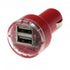 Aerpro DUSBPCRD 12/24V Dual USB Port Charger - Red