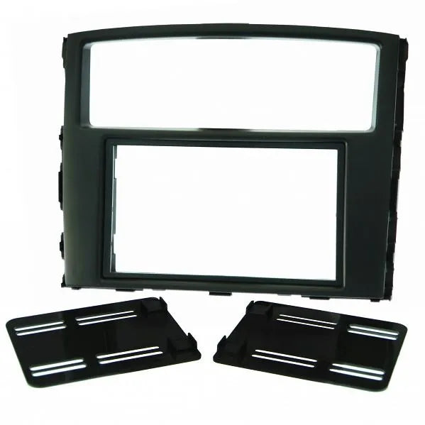 Aerpro FP9100 Double DIN Matte Black Facia Kit Suit Mitsubishi Pajero 2006 - 2019