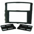 Aerpro FP9100 Double DIN Matte Black Facia Kit Suit Mitsubishi Pajero 2006 - 2019