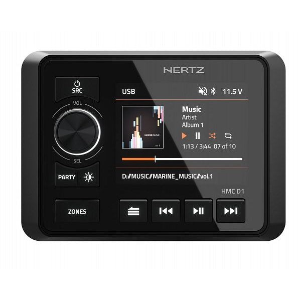 Hertz HMCD1 Marine Remote Control With TFT Display (HMC D1)