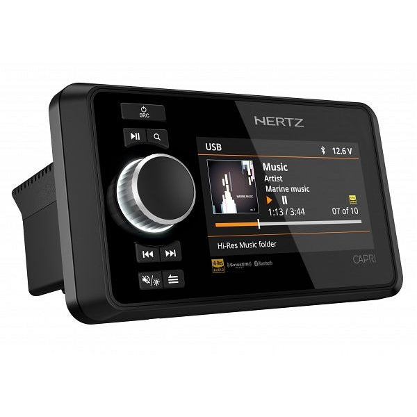 Hertz CAPRI100 Marine Digital Media Receiver Bluetooth/USB/AUX/AM-FM/DAB+ Ready (CAPRI)