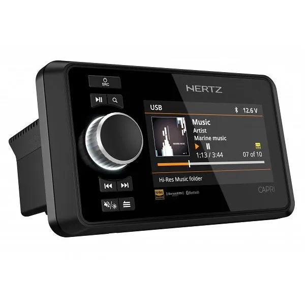 Hertz CAPRI100 Marine Digital Media Receiver Bluetooth/USB/AUX/AM-FM/DAB+ Ready (CAPRI)