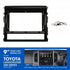 Aerpro AKTO26 | 9" Install Kit Suit Toyota Landcruiser 200 (Compatible With Pioneer DMH-AP6650BT & Kenwood DMX80AXS)