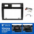 Aerpro AKTO29 | 9" Install Kit Suit Toyota Landcruiser 70 Series (Compatible With Pioneer DMH-AP6650BT & Kenwood DMX80AXS)