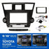 Aerpro AKTO45 | 9/10" Install Kit Suit Toyota Kluger Grande 2007 - 2013 (Compatible With Pioneer DMH-AP6650BT & Kenwood DMX80AXS)
