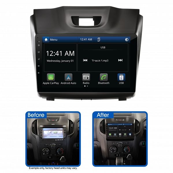 Aerpro AMAIZ1B 9" Multimedia Receiver Suit Holden & Isuzu Various Models