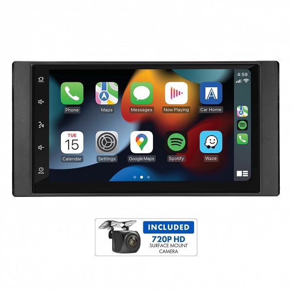 Aerpro AM8580K1 7" Multimedia Receiver Suit Subaru Various Models - Black