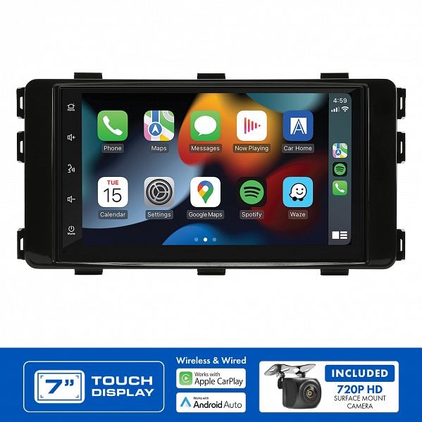 Aerpro AM9299K | 7" Multimedia Receiver | Suit Mitsubishi Outlander Amplified 2013 - 2019