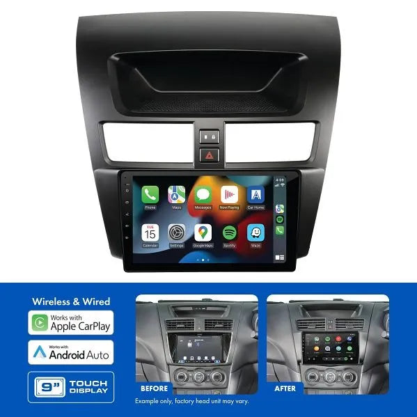 Aerpro AMAMZ1 |  9" Head Unit Mutimedia Reciever | Suit Mazda BT-50 2012 - 2018