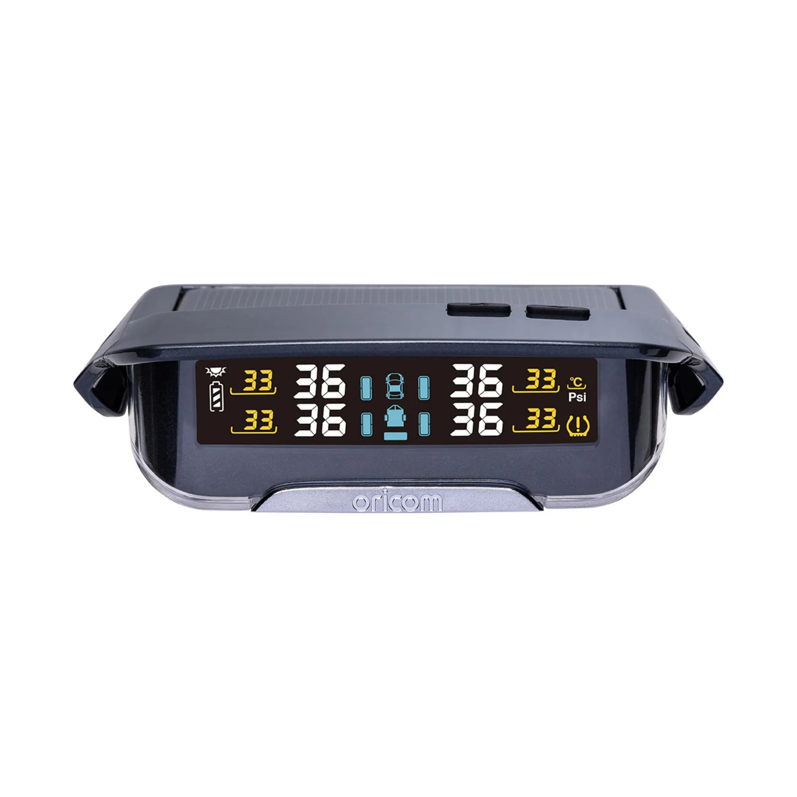 Oricom TPMS10-6E Tyre Pressure Monitoring System with 6 External Sensors and App Functionality