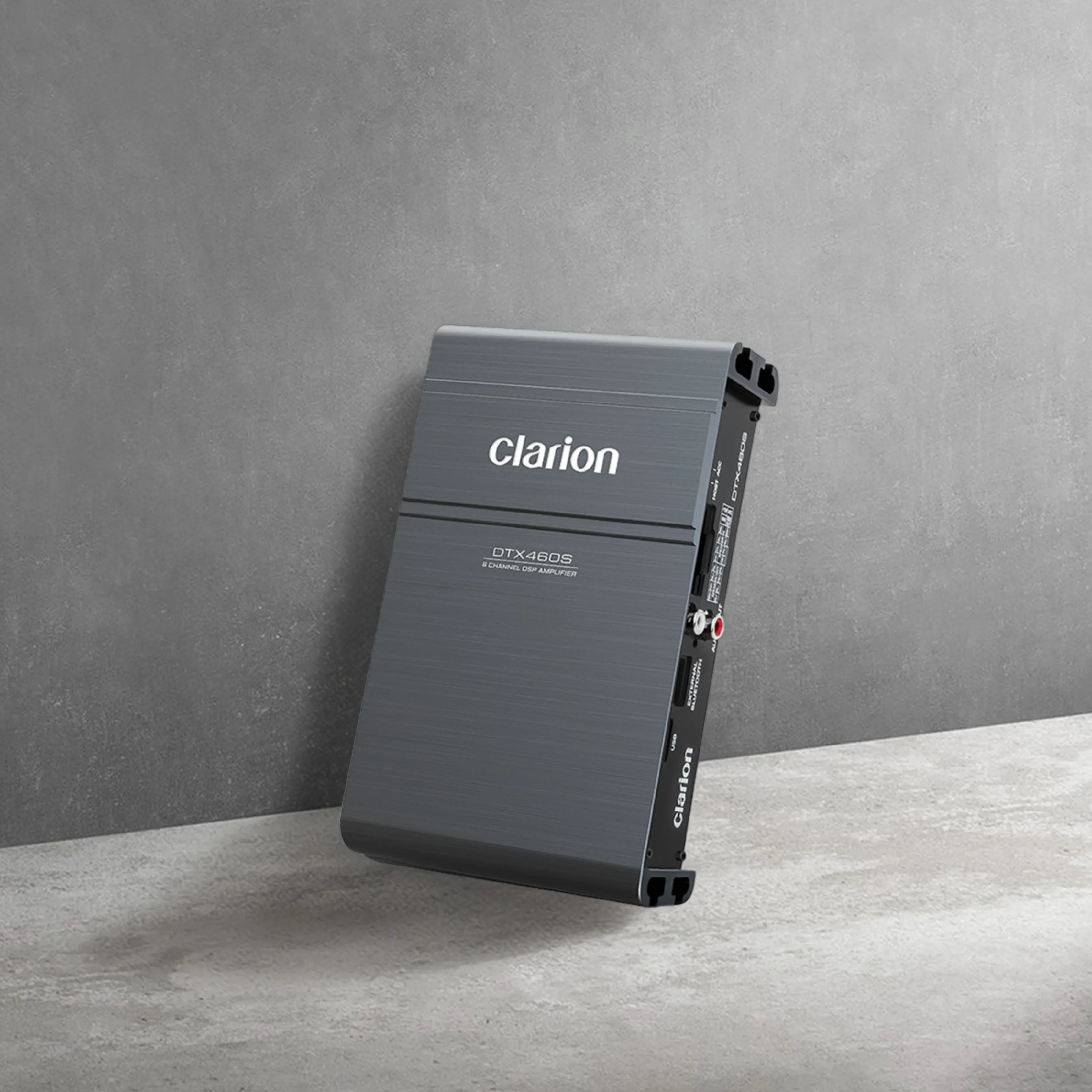 Clarion DTX460S 6-Channel DSP Car Amplifier with 31-Band EQ and High-Resolution Processing
