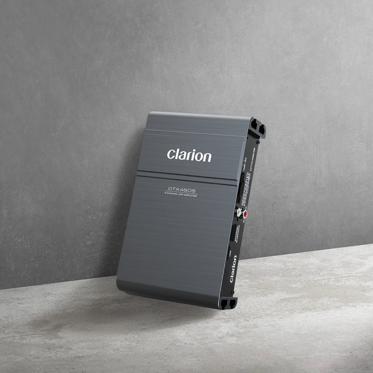 Clarion DTX460S 6-Channel DSP Car Amplifier with 31-Band EQ and High-Resolution Processing