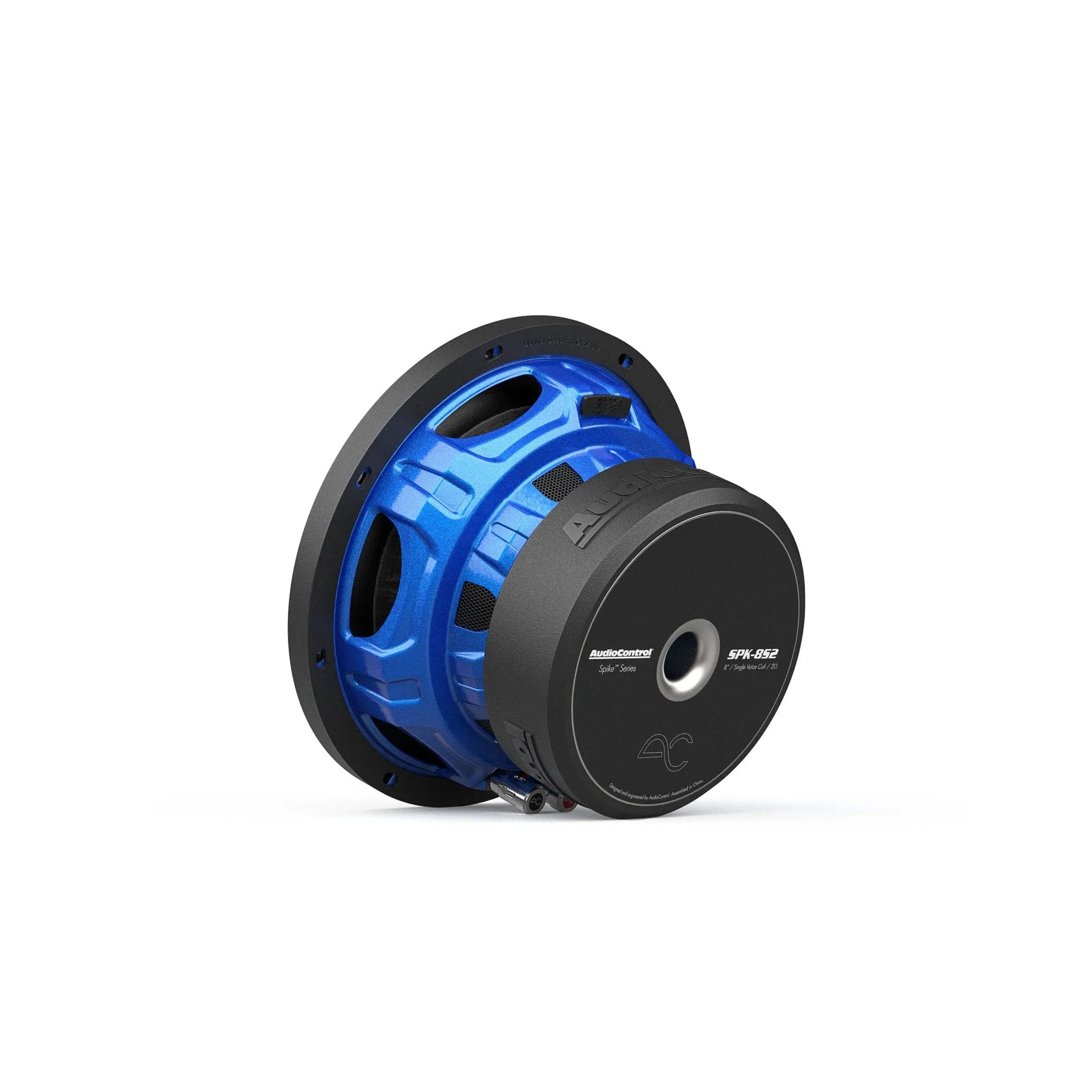 AudioControl SPK-8S2 Spike 8" Single 2-Ohm High Performance Subwoofer