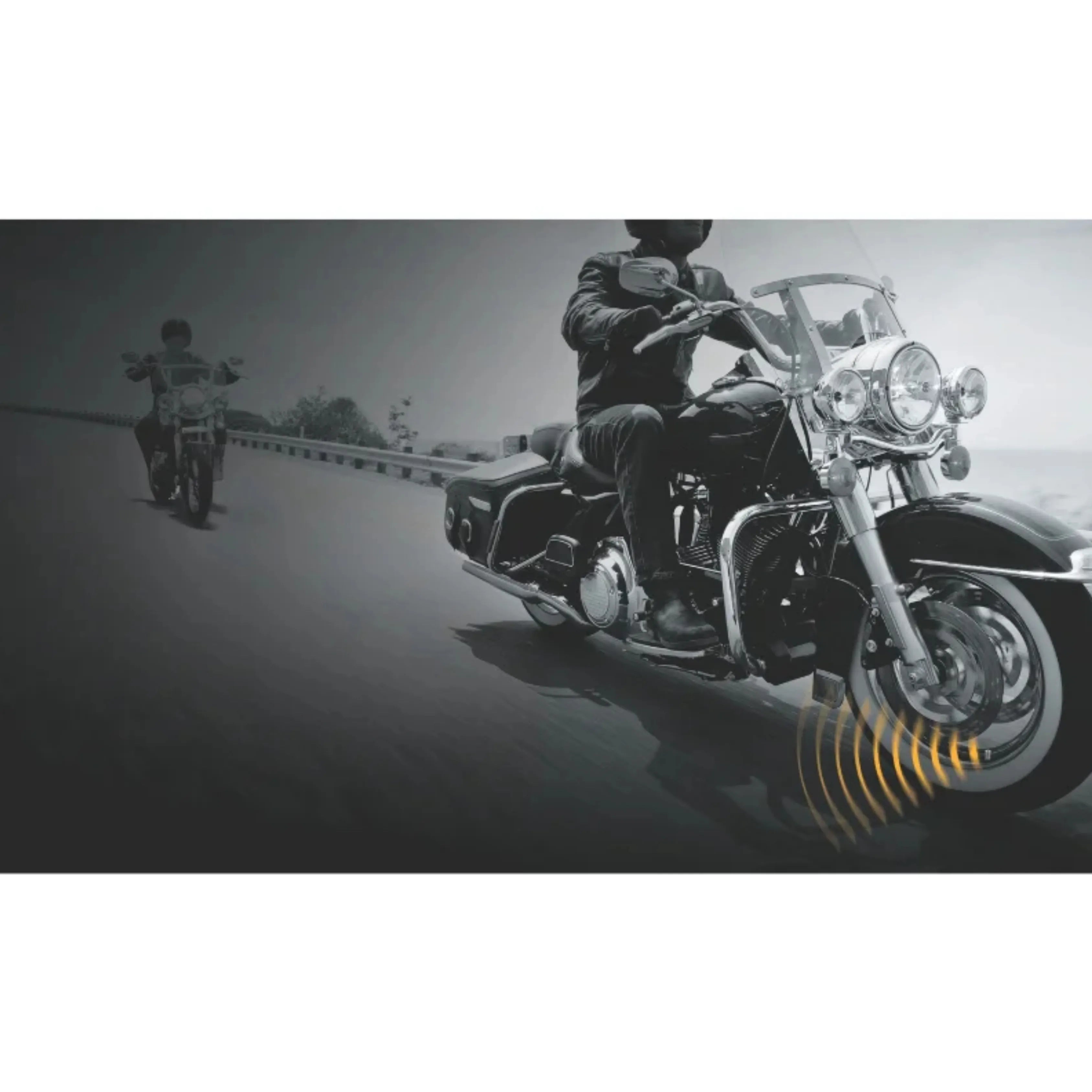 Oricom TPMC-2E Motorcycle Tyre Pressure Monitoring System with 2 External Sensors