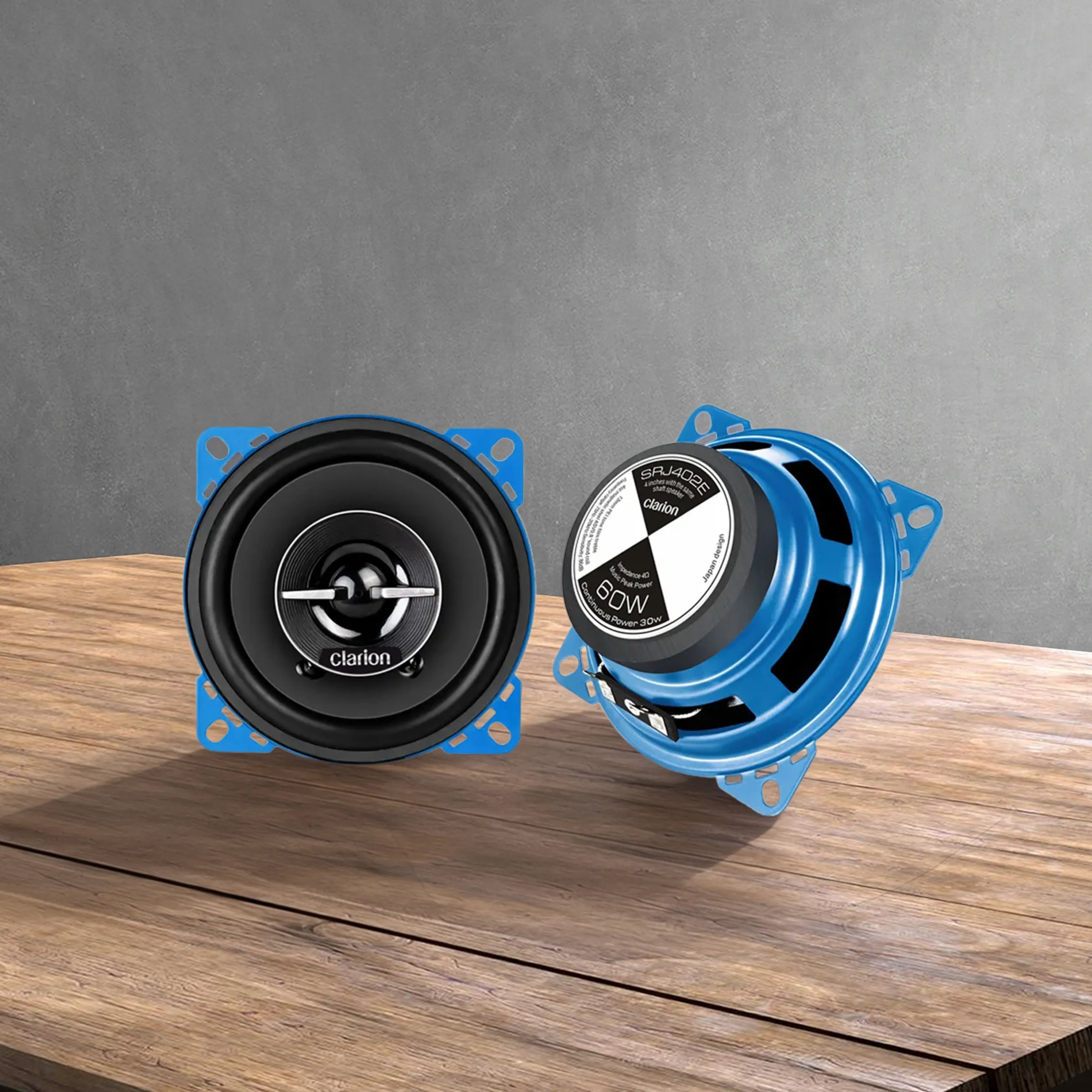 CLARION SRJ402E 4-Inch Coaxial Car Speakers