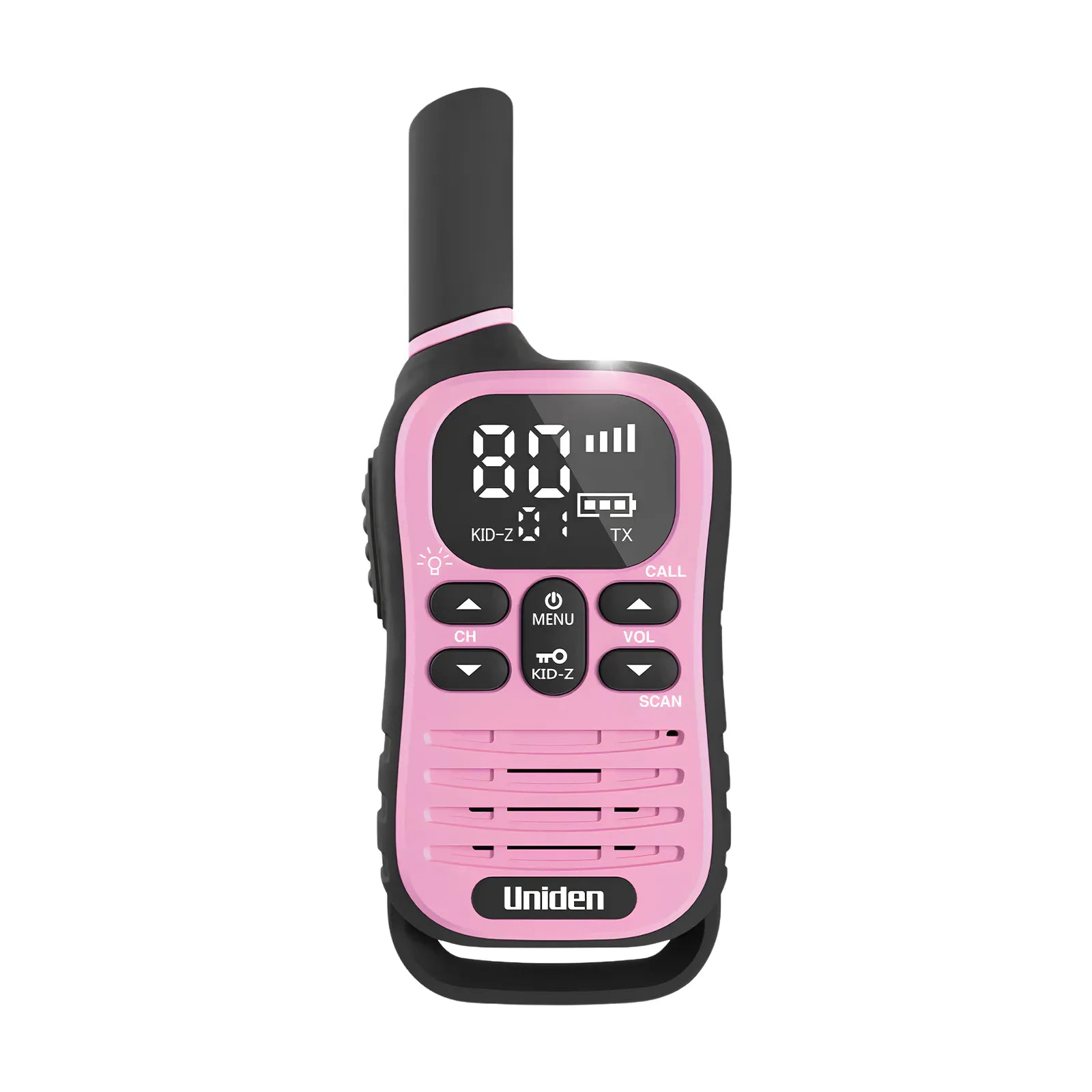 UNIDEN UH45-4 MAX - Ultra-Compact UHF Radio Quad Pack with Kid-Zone Plus and USB-C Charging