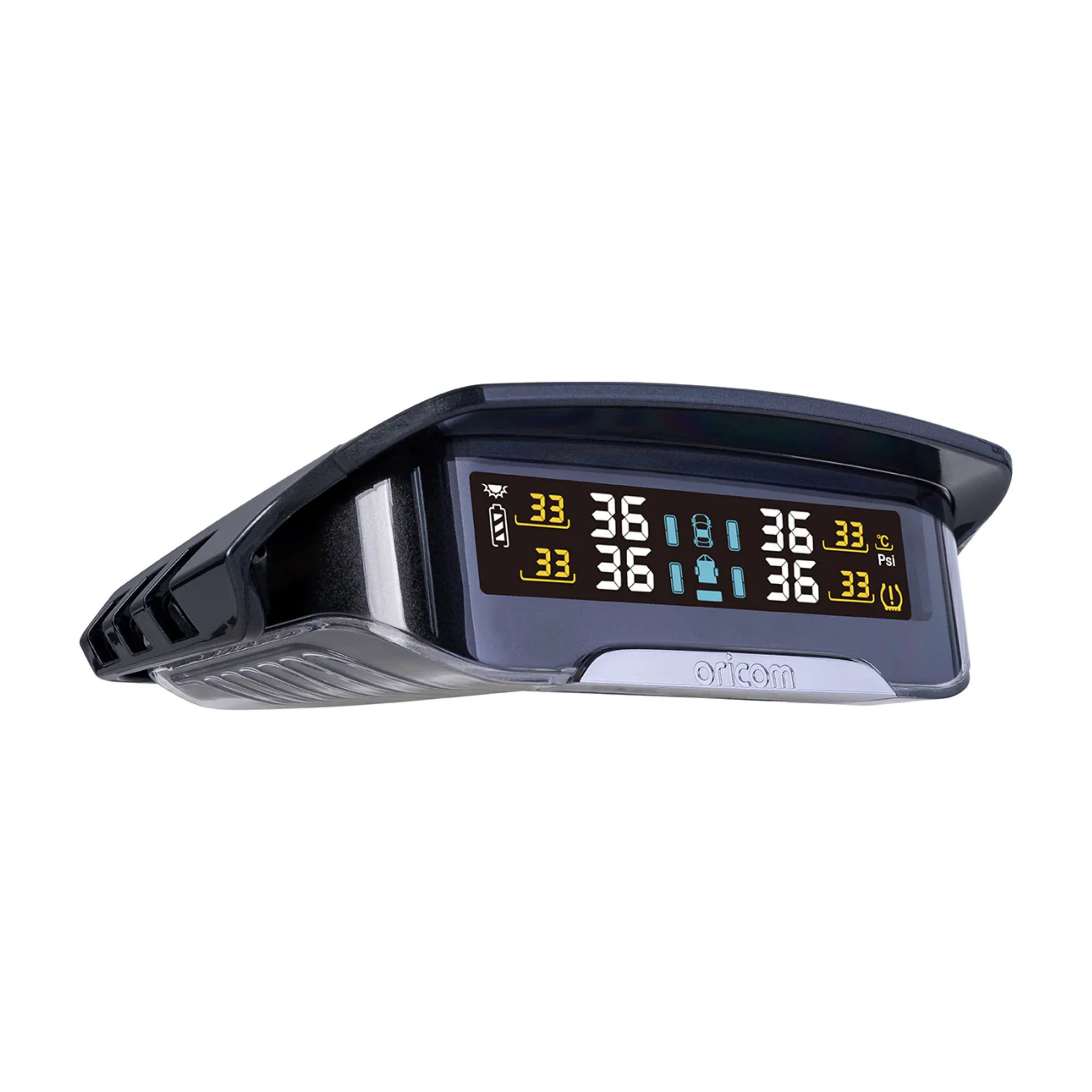 Oricom TPMS10-4E Tyre Pressure Monitoring System with 4 External Sensors and App Functionality