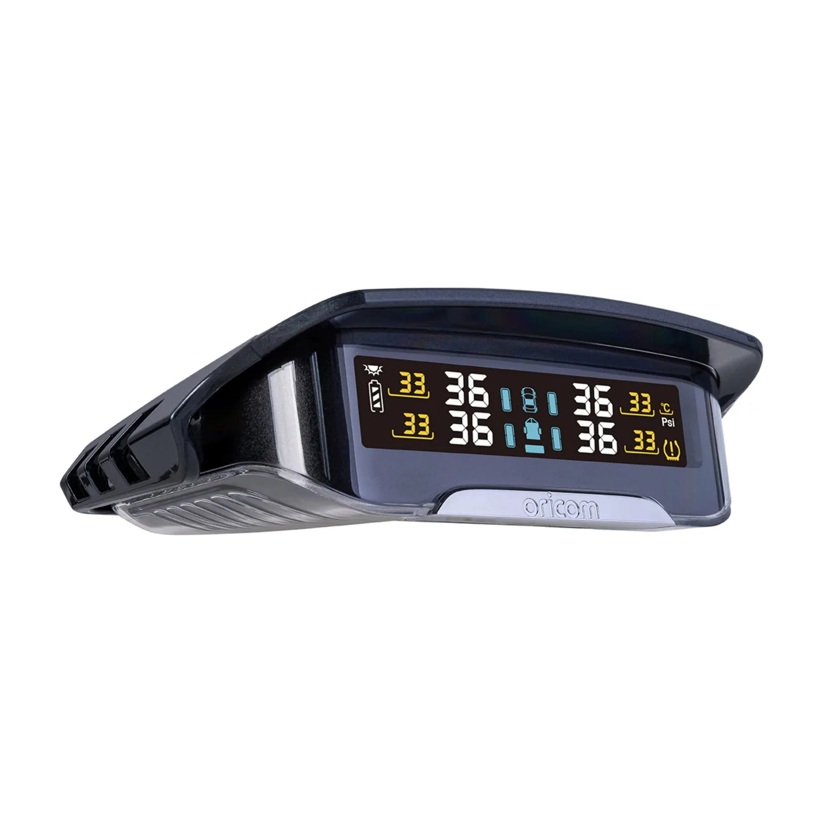 Oricom TPMS10-4E Tyre Pressure Monitoring System with 4 External Sensors and App Functionality