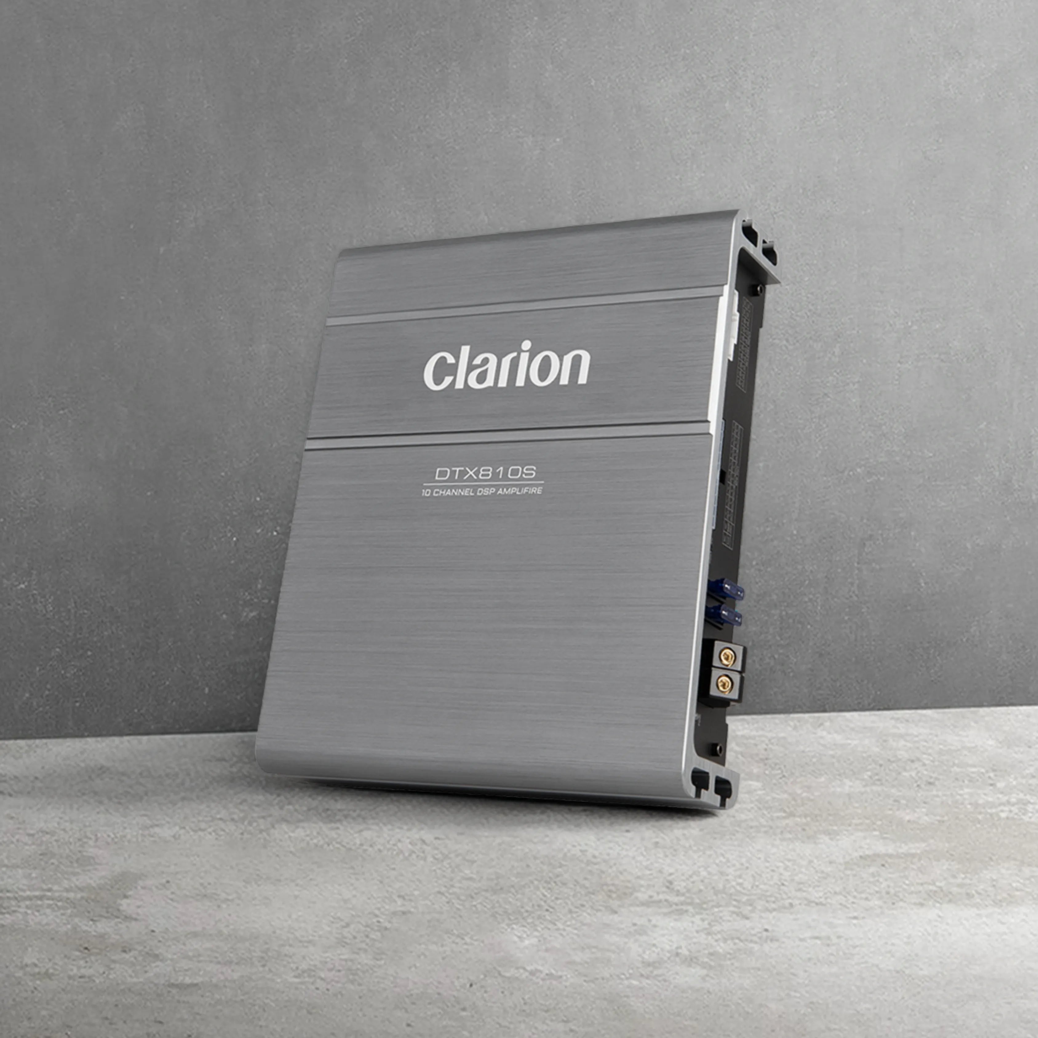 Clarion DTX810S 8-Channel 800W Amplifier with 12-Channel DSP