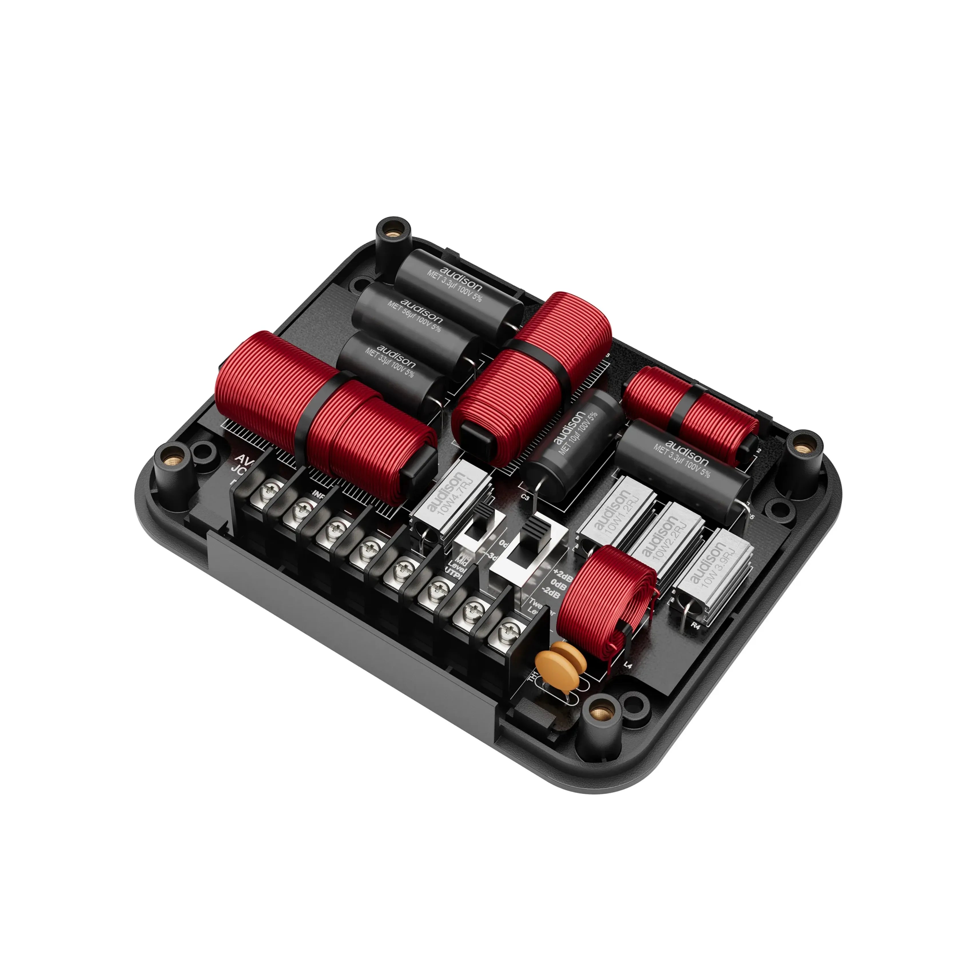 AUDISON AVCX 3P - Three Way Passive Crossover (Woofer / Midrange / Tweeter – 12dB/Oct.)