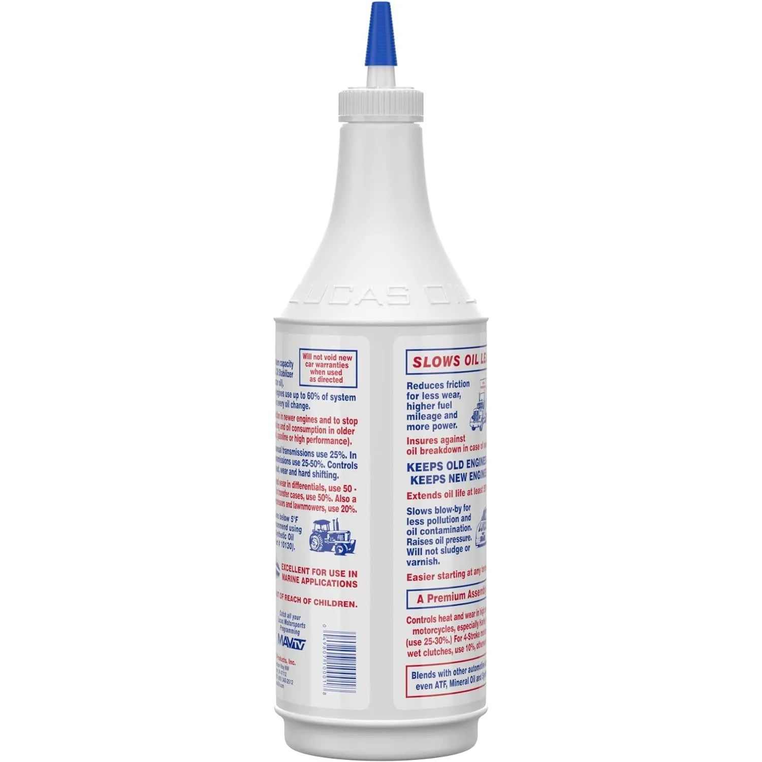 Lucas 10001 Hi-Performance Heavy-Duty Oil Stabiliser - 946mL