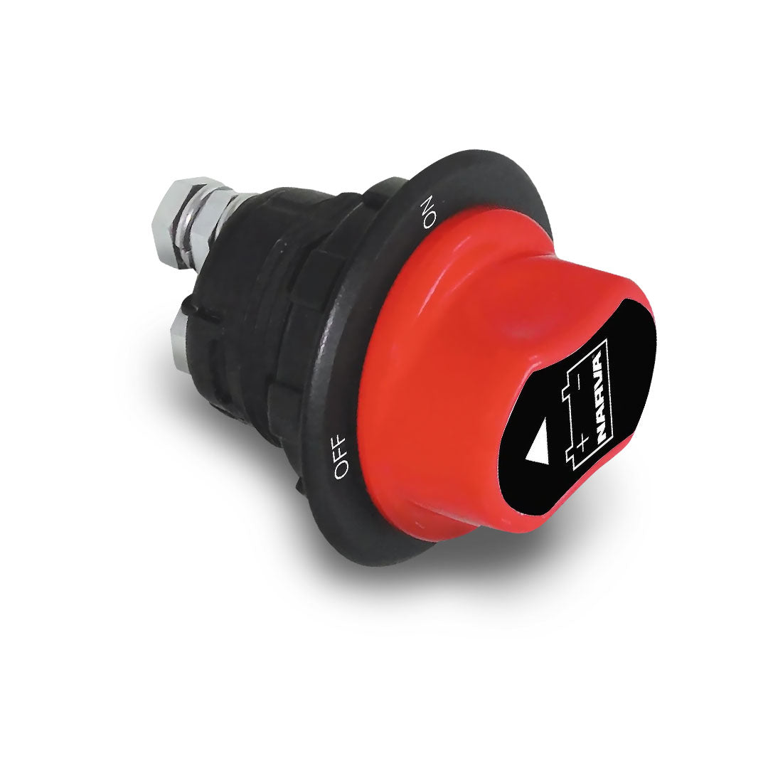 Narva 61036 | Rotary Battery Master | Isolator Switch With Removeable Keyed Knob (Contacts Rated 100A @ 12V)