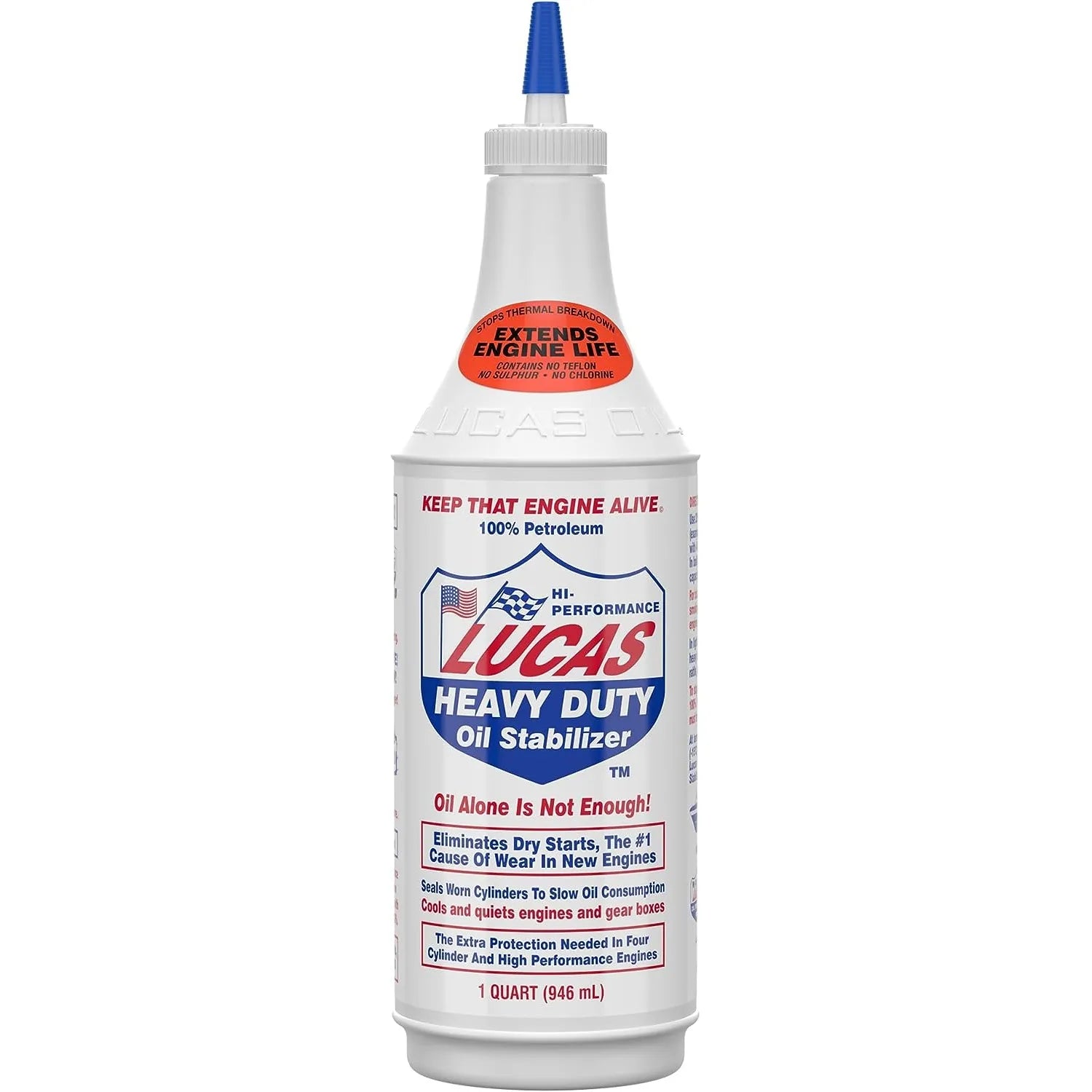 Lucas 10001 Hi-Performance Heavy-Duty Oil Stabiliser - 946mL